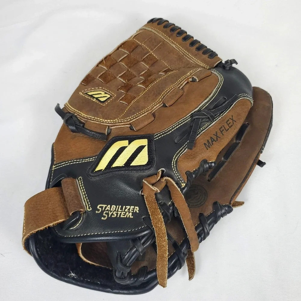 Mizuno MPM 1301 T 13inch Premier Pro Series Glove Power Lock RHT Mitt Dark Brown
